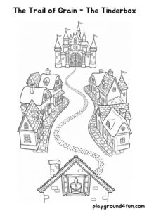 Coloring pages: The Trail of Grain The Tinderbox pdf