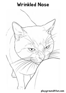 Coloring pages: Wrinkled Nose pdf