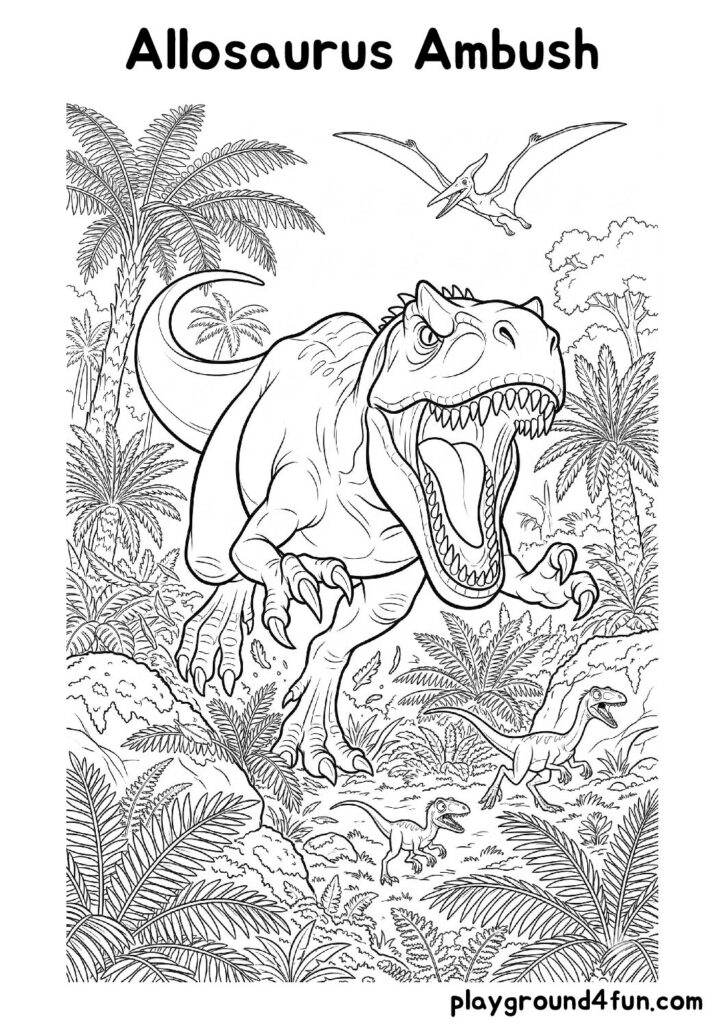 Allosaurus Ambush