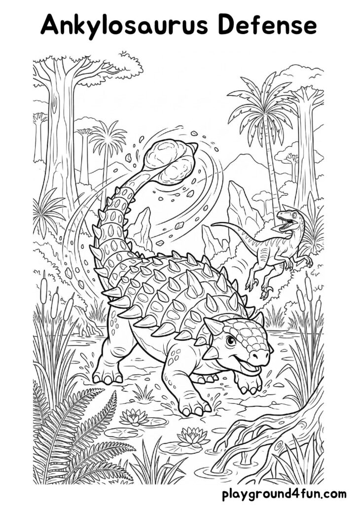 Ankylosaurus Defense