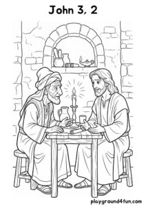 Coloring pages: John 3 2 pdf
