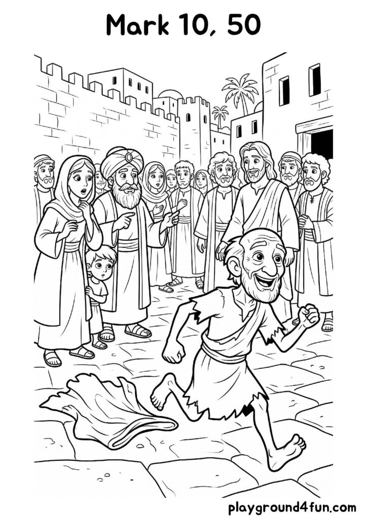 Mark 10, 50