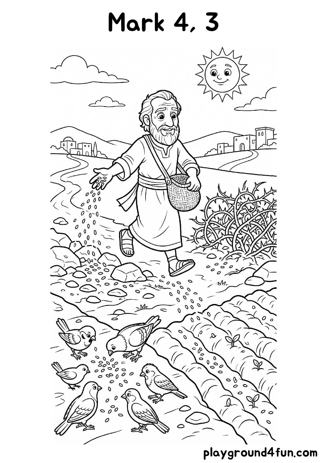 Coloring pages: Mark 4 3 pdf