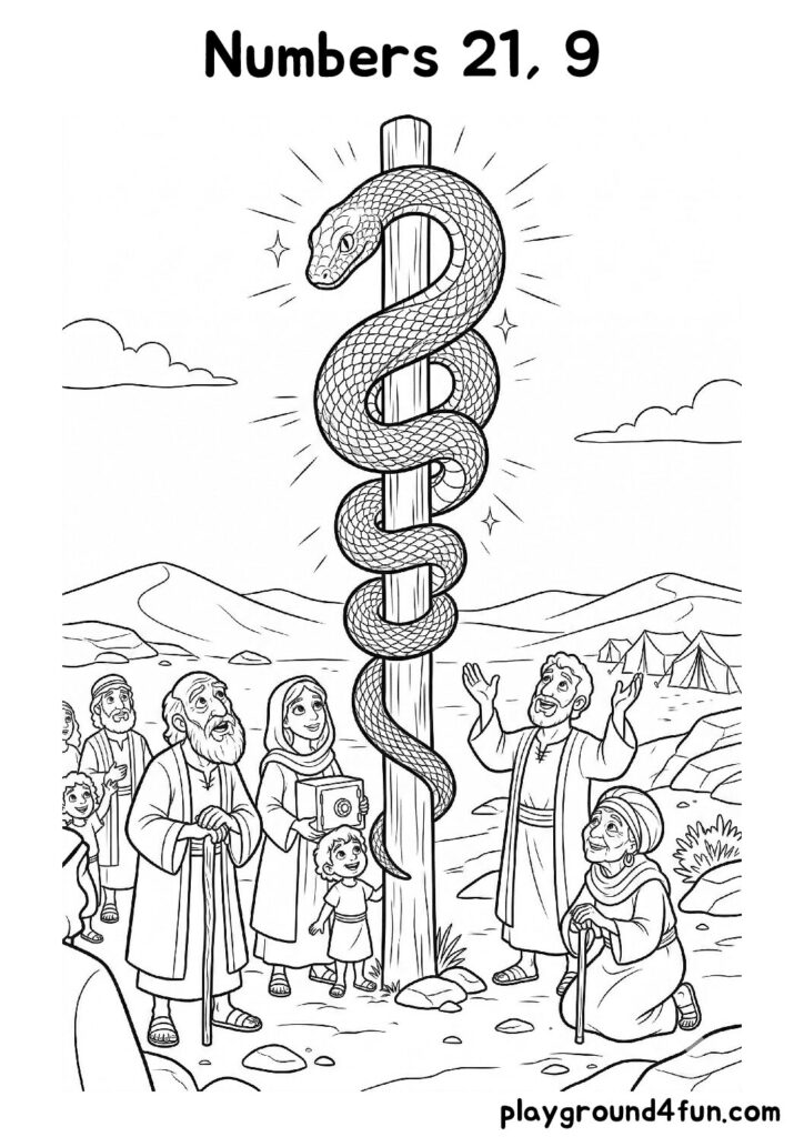 Numbers 21, 9