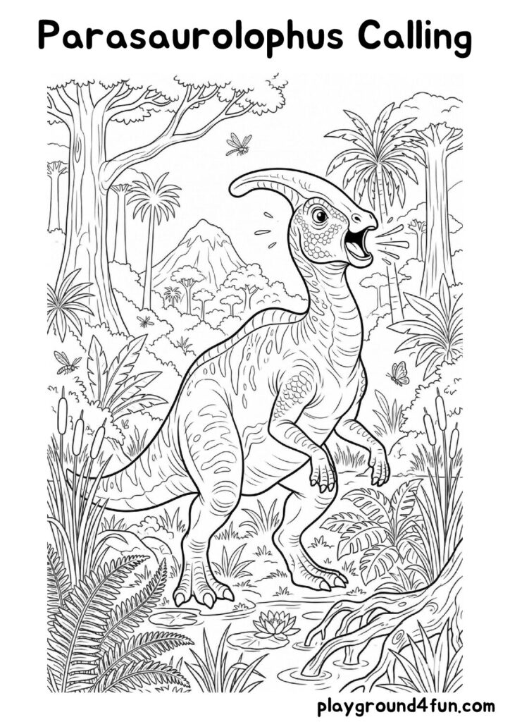 Parasaurolophus Calling
