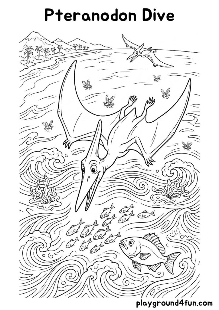 Pteranodon Dive