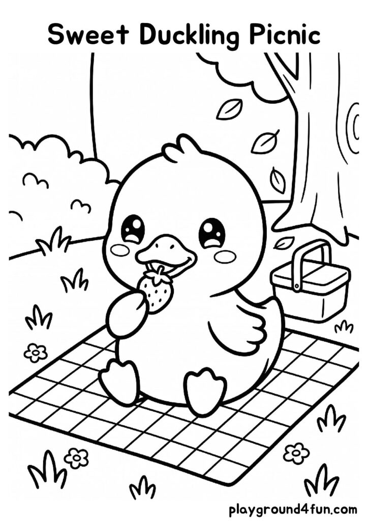 Sweet Duckling Picnic