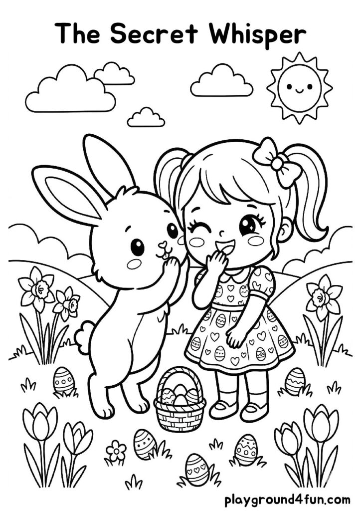 The Secret Whisper Coloring Pages