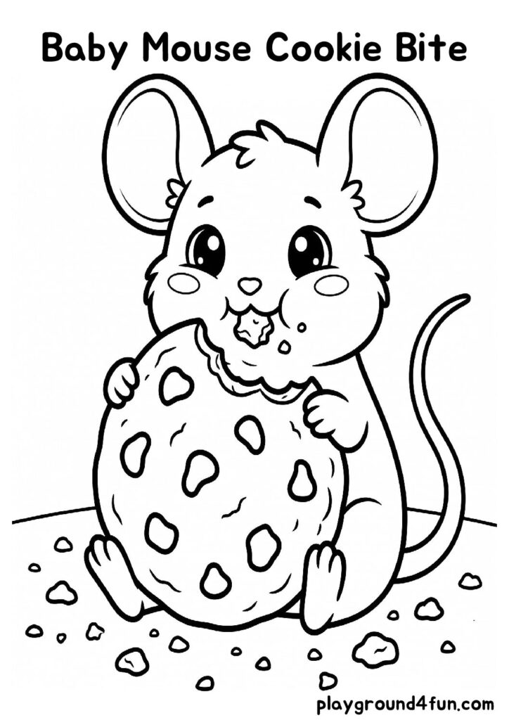 Baby Mouse Cookie Bite