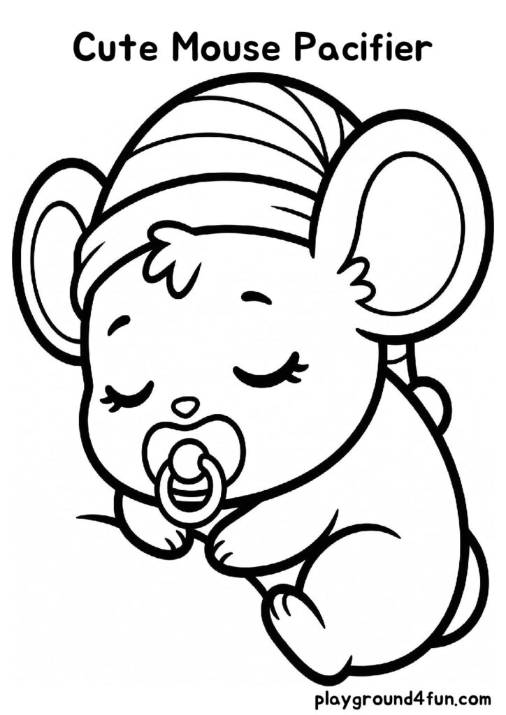 Cute Mouse Pacifier