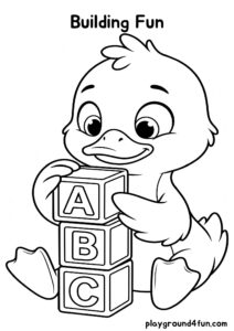 Coloring pages: Building Fun pdf