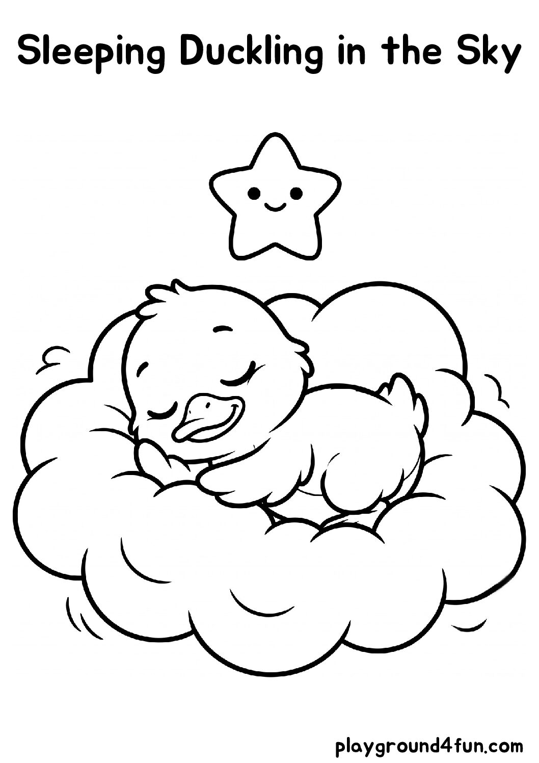 Sleeping Duckling in the Sky