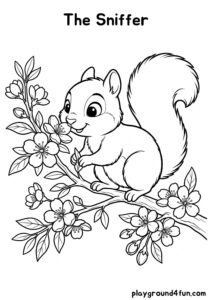 Coloring pages: The Sniffer pdf