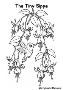 Coloring pages: The Tiny Sippe pdf