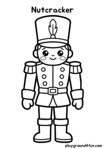 Coloring pages: Nutcracker pdf