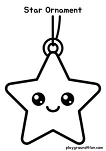 Coloring pages: Star Ornament pdf